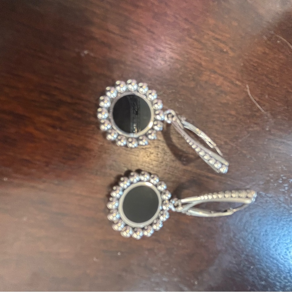 Lagos Maya Small Onyx Circle Drop
Earrings